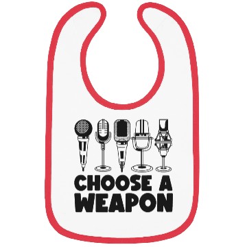 Discover Karaoke Singer Microphone Vocalist Bibs