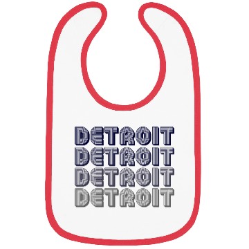 Discover Detroit Michigan Bibs