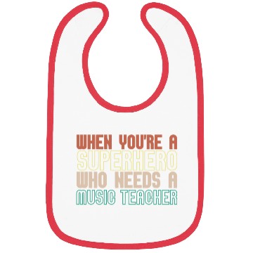 Discover Music Teacher Bibs