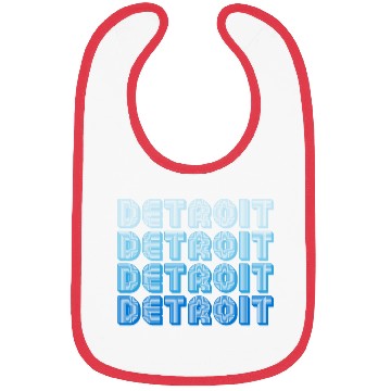 Discover Retro Detroit Michigan Bibs