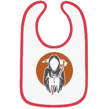 Discover Humorous Grim Reaper Coffee Lover Bibs