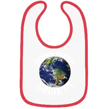 Discover Round earth society Bibs