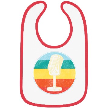 Discover Karaoke Singer Microphone Vocalist Bibs