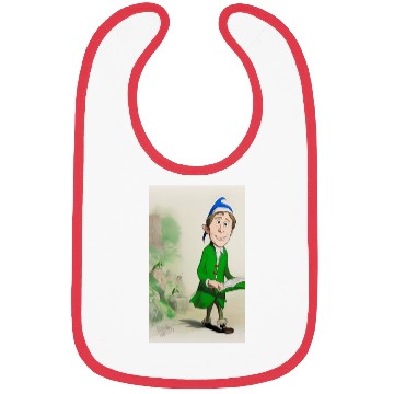 Discover Elf with a book Bibs