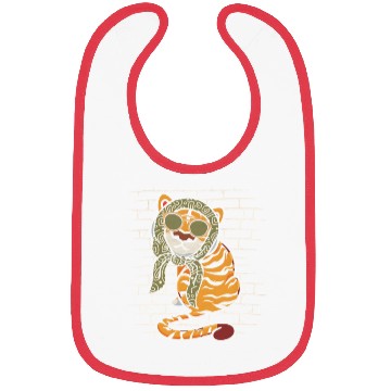 Discover Tiger Sunglasses Scarf Bibs
