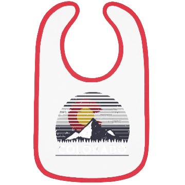 Discover Colorado Flag Mountain Top Bibs
