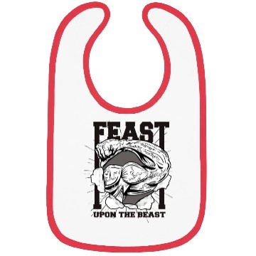 Discover Feast Upon The Beast Bibs