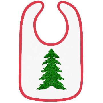 Discover Green tree carpet merry christmas Bibs