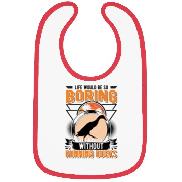 Discover Running Duck Gift Bottle Bibs