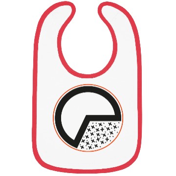 Discover half circle art design illustration Bibs