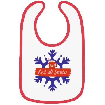 Discover let it Snow Bibs