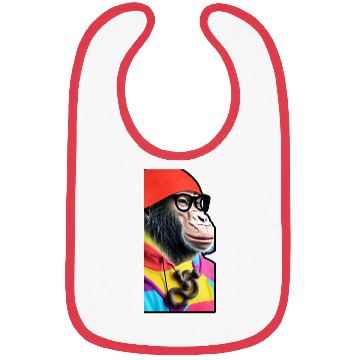 Discover MONKEY Sticker Bibs