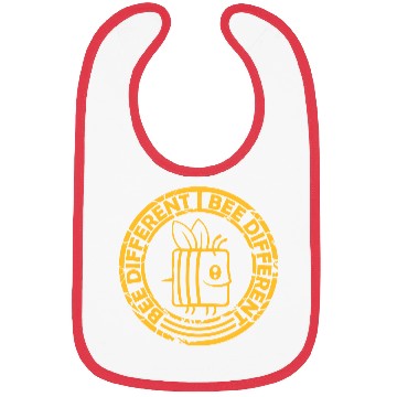 Discover bee different saying quote Bibs