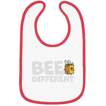 Discover bee different saying quote Bibs