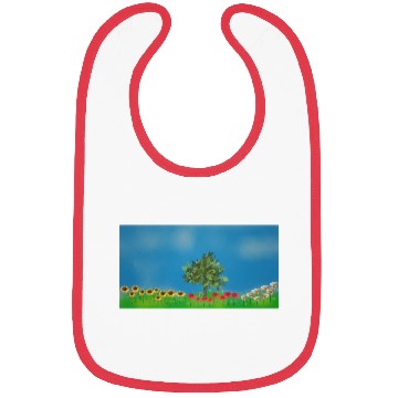 Discover flowers Garden Bibs