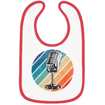 Discover Karaoke Singer Microphone Vocalist Bibs