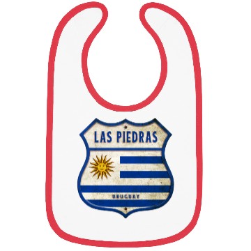Discover Las Piedras Uruguay Vintage Design Bibs