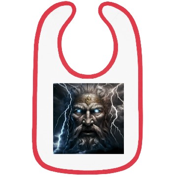Discover Portrait of Zeus Bibs