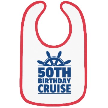 Discover 50th birthday cruise Bibs