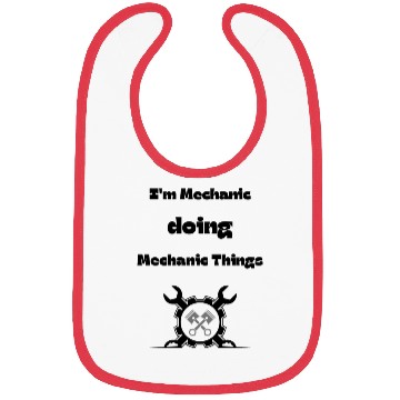 Discover I'm Mechanic Doing Mechanic Things Retro Vintage Bibs
