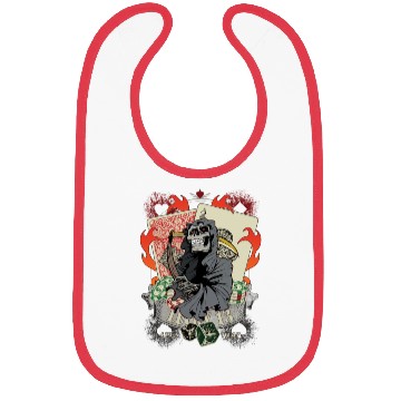 Discover Let us play Poker Lucky 13 Skull gift Bibs