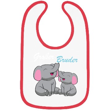 Discover Elephant - Großer Bruder Bibs