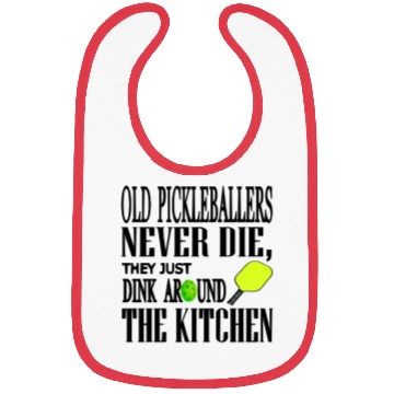 Discover Funny Pickleball Saying Bibs