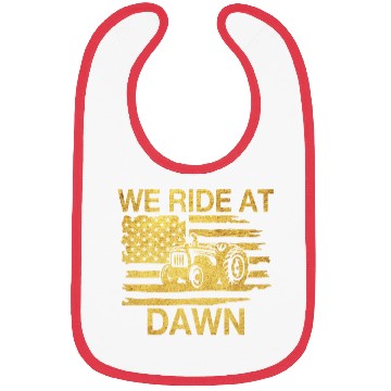 Discover We Ride At Dawn Dad Lawn Mower Make Laugh Day Yard Bibs