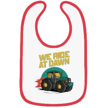 Discover We Ride At Dawn Dad Lawn Mower Make Laugh Day Yard Bibs