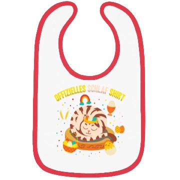 Discover Offizielles Schlaf Bibs Sleepy Cat Easter Season