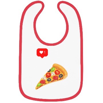 Discover Pizza lover Bibs