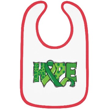 Discover Hope Green Mental Health Awareness Bibs