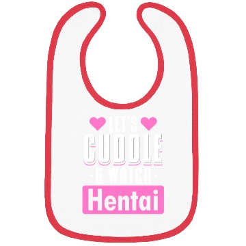 Discover Let's Cuddle And Watch Bibs