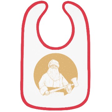 Discover Evil Christmas Santa Axe Bibs