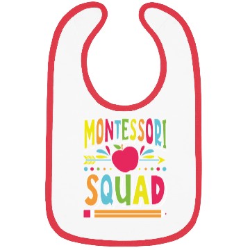 Discover Montessori Teacher Preschool Kindergarten Bibs