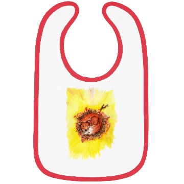 Discover Sleeping fox Bibs