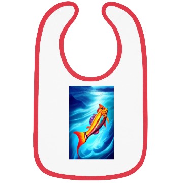 Discover Colorful fish Bibs