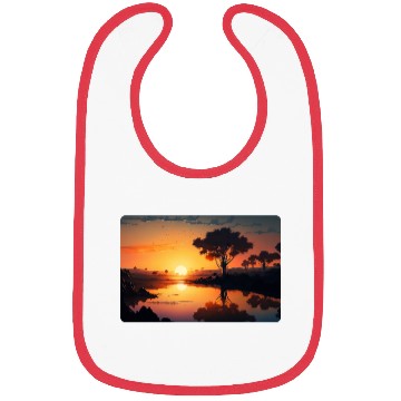 Discover Sunset at the River Bibs