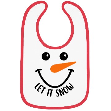 Discover let it snow Bibs