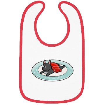 Discover French Bulldog Nigiri Sushi Bibs