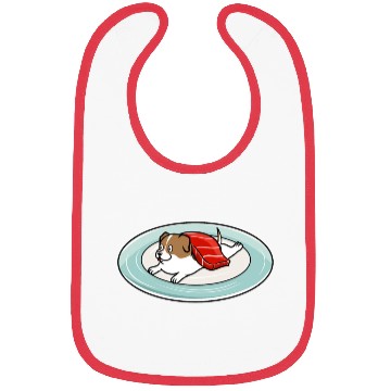 Discover Jack Russell Terrier Nigiri Sushi Bibs