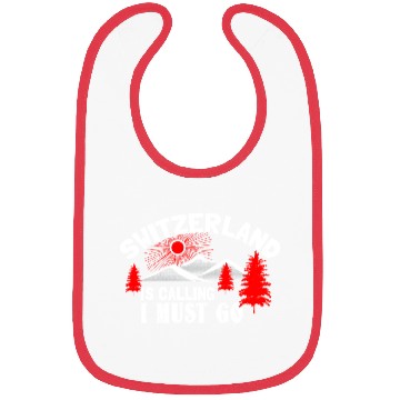 Discover Switzerland Alps Origin Gift Idea Bibs