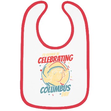 Discover Columbus Day 1492 Bibs
