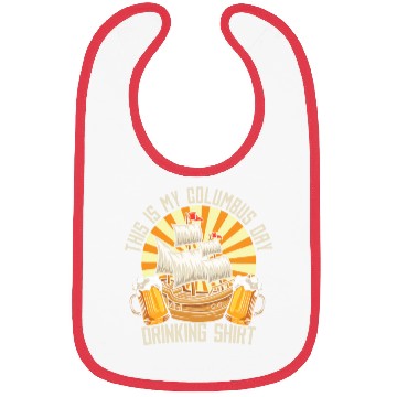 Discover Columbus Day 1492 Bibs
