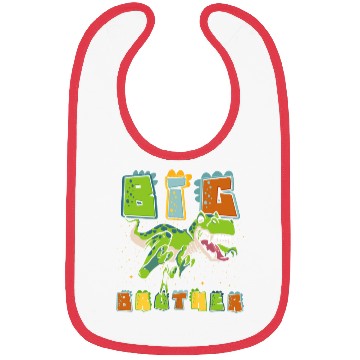 Discover Dinosaur Big Brother Trex Bibs