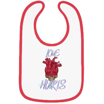 Discover Love Hurts Bibs