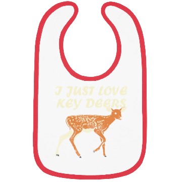 Discover I Just Love Key Deers Fawn Deer Lover Florida Keys Bibs