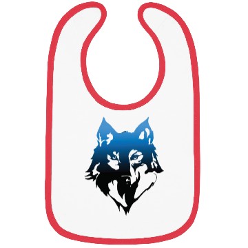 Discover Faded Wolf Bibs