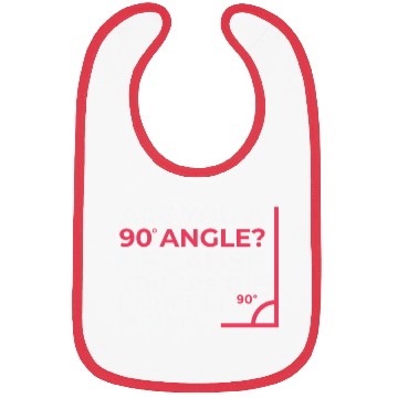 Discover Mathematics Right Angle Cheesy Pun Math Geek Bibs