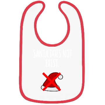 Discover Santa Does Not Exist : Xmas Santa Claus Believer Bibs